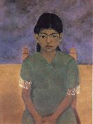 Frida Kahlo Portrait of Virginia oil painting artist